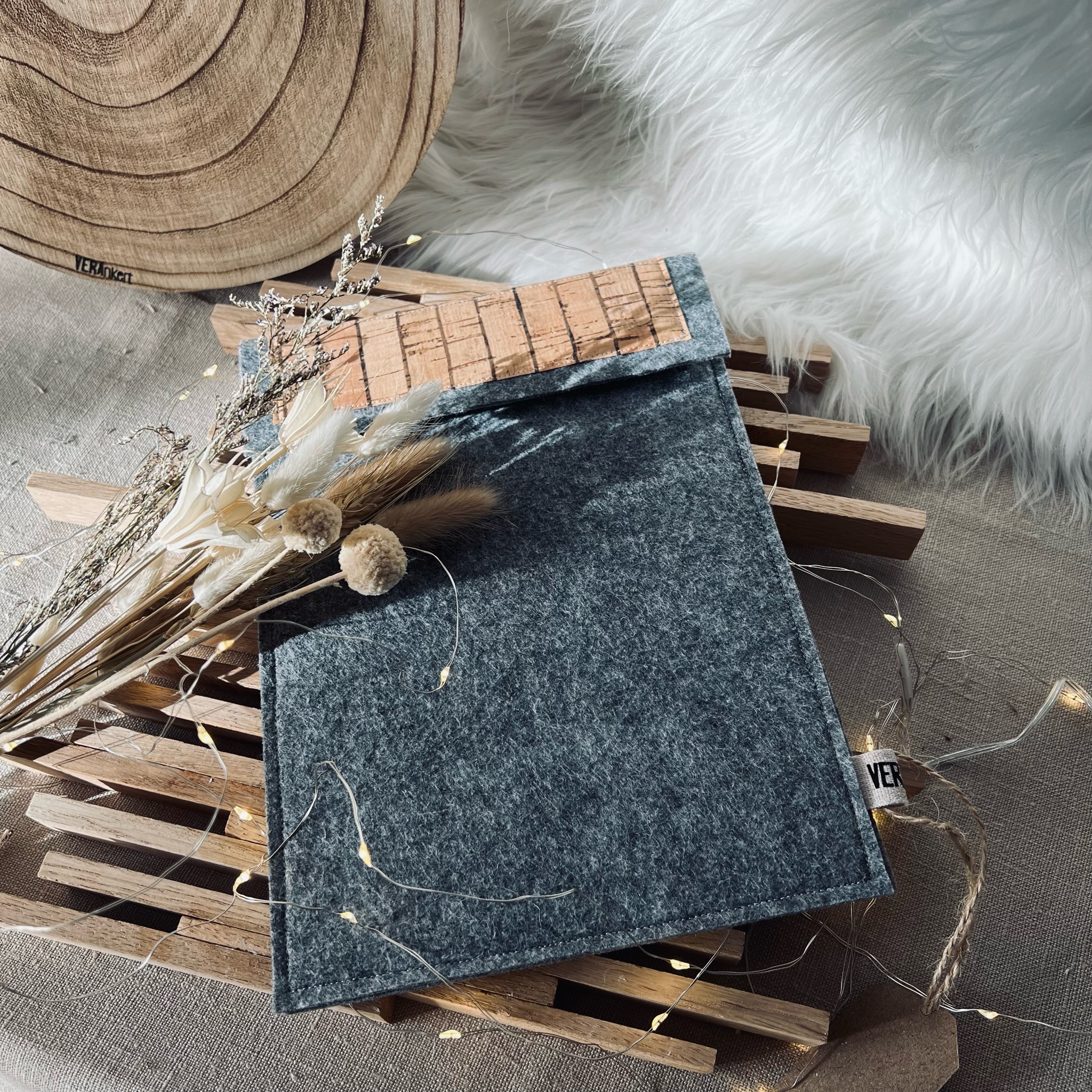 Filztasche mittel individualisiert